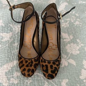 Adorable Sam Edelman leopard print stiletto